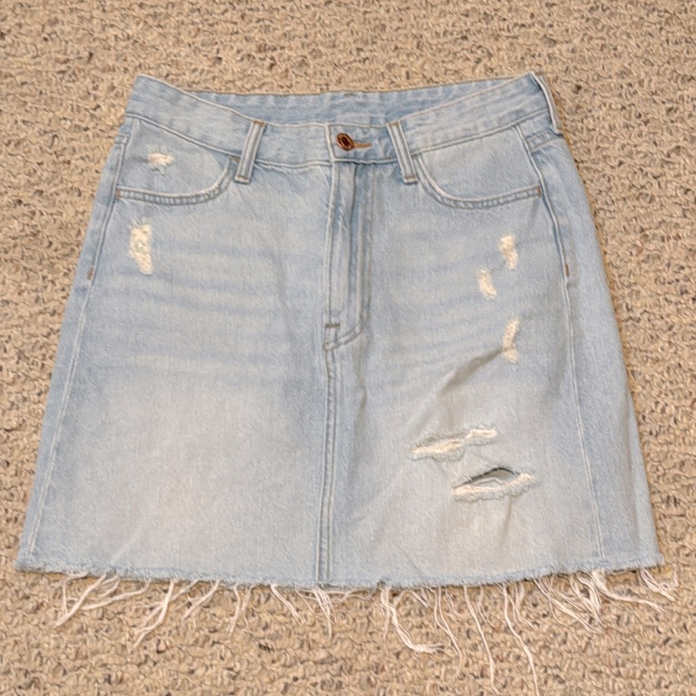 H&M denim skirt - size 4